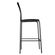 Banqueta Inmetro Bistro Loft Im In 113,5 cm -altura- Polipropileno Preto Base Aco Carbono Preto 140 kg 4